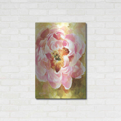 Luxe Metal Art 'Peony Paradise' by Kelley Talent, Metal Wall Art,24x36