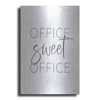 Luxe Metal Art 'Office Sweet Office' by Lux + Me, Metal Wall Art