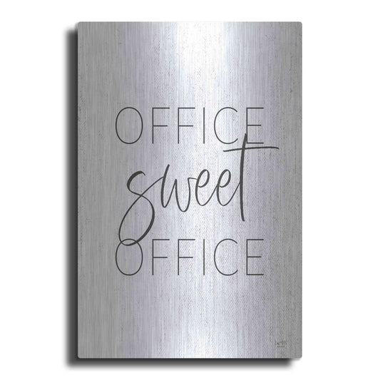 Luxe Metal Art 'Office Sweet Office' by Lux + Me, Metal Wall Art