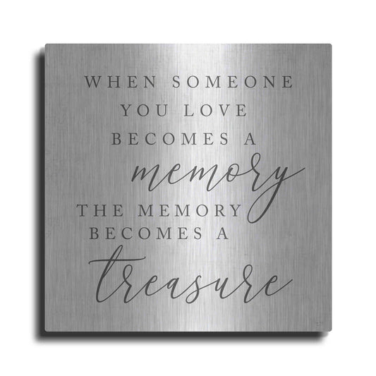 Luxe Metal Art 'Treasured Memory' by Lux + Me, Metal Wall Art