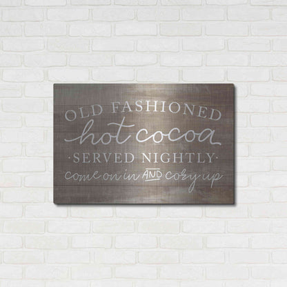 Luxe Metal Art 'Old Fashion Hot Cocoa' by Lux + Me, Metal Wall Art,36x24