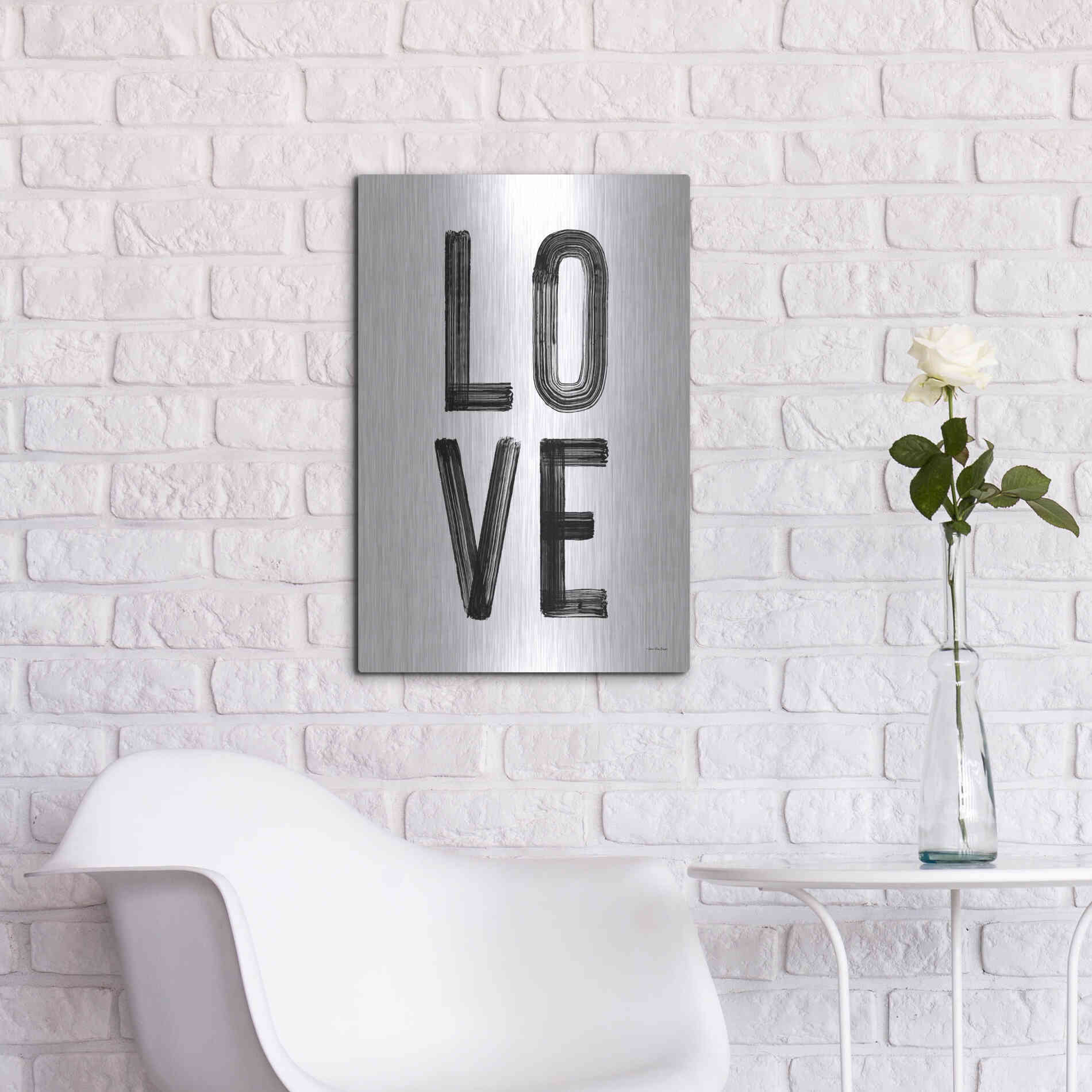 Luxe Metal Art 'Play 2' by Seven Trees Design, Metal Wall Art,16x24