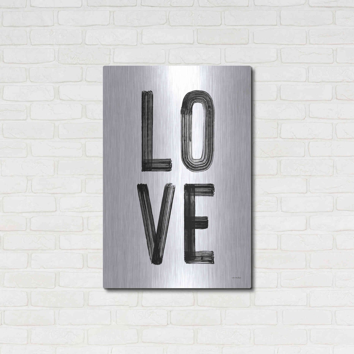 Luxe Metal Art 'Play 2' by Seven Trees Design, Metal Wall Art,24x36