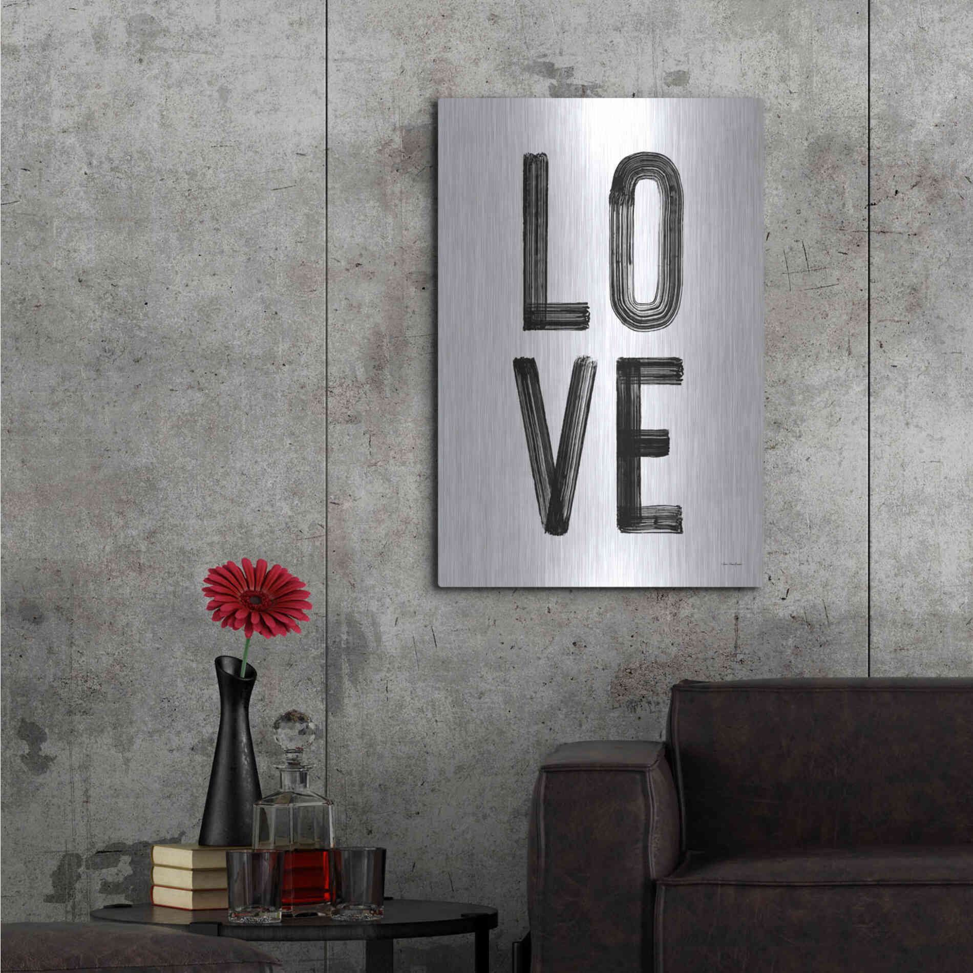 Luxe Metal Art 'Play 2' by Seven Trees Design, Metal Wall Art,24x36