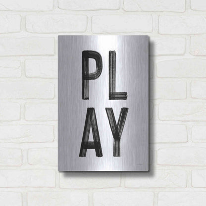 Luxe Metal Art 'Play' by Seven Trees Design, Metal Wall Art,12x16