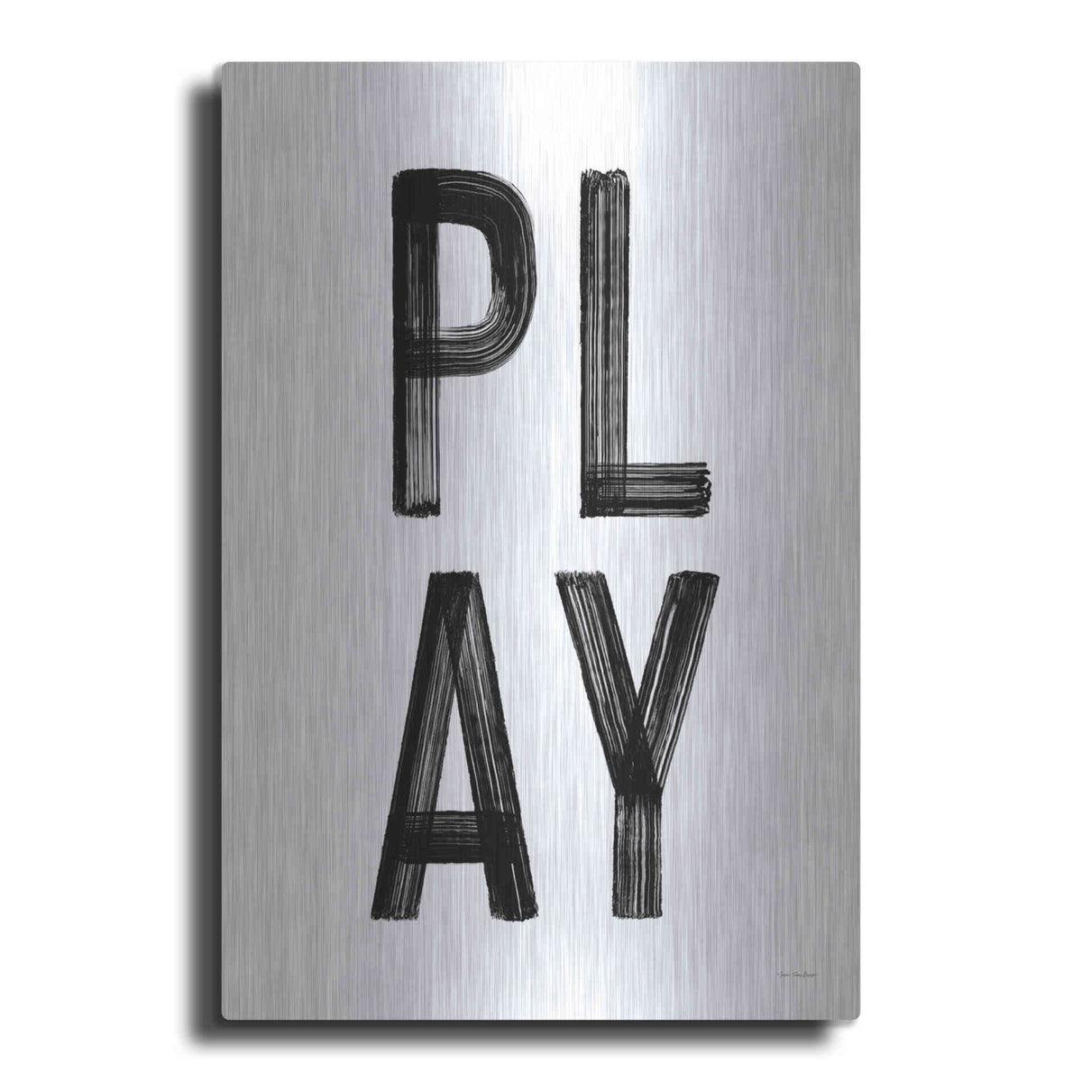 Luxe Metal Art 'Play' by Seven Trees Design, Metal Wall Art