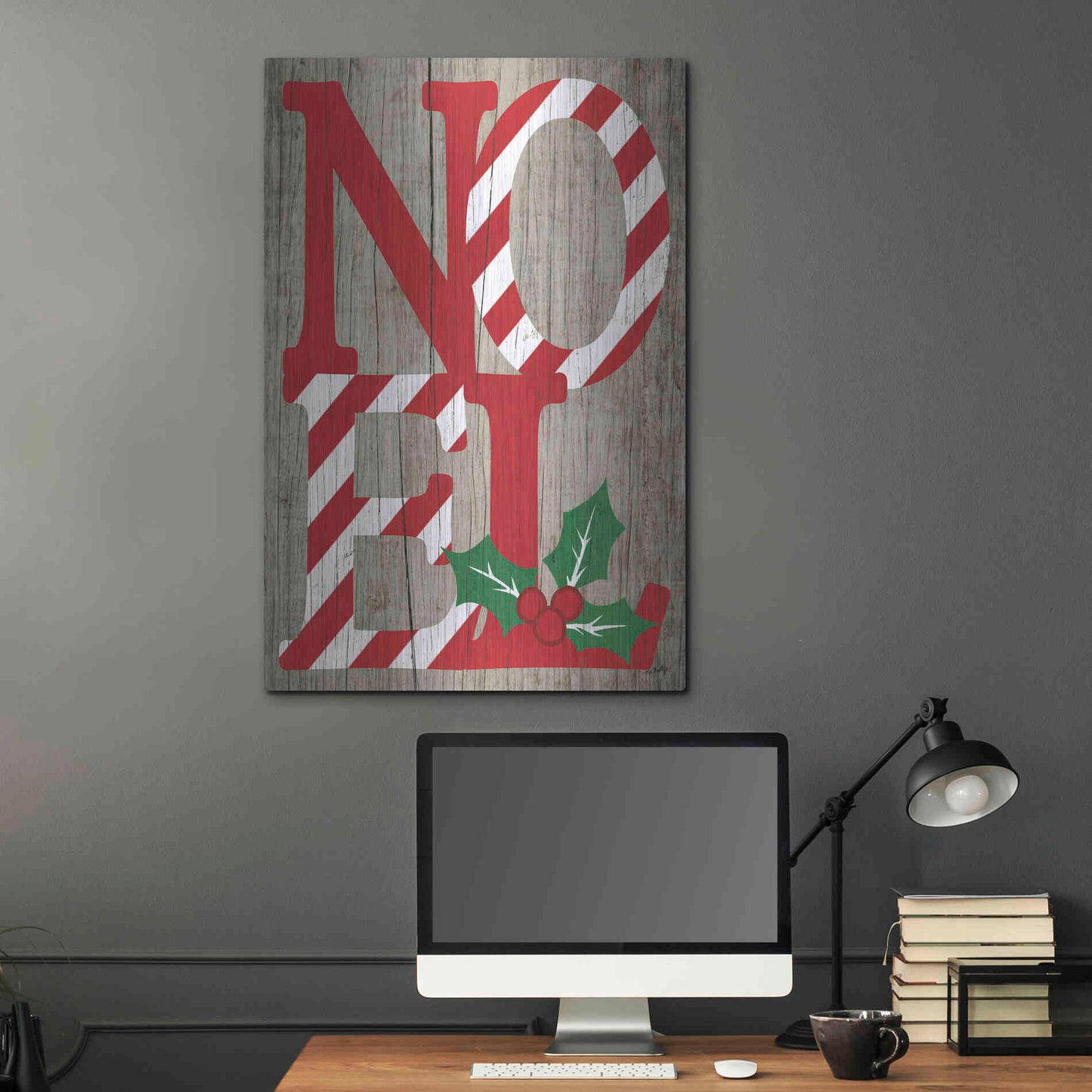 Luxe Metal Art 'Noel' by Misty Michelle, Metal Wall Art,24x36