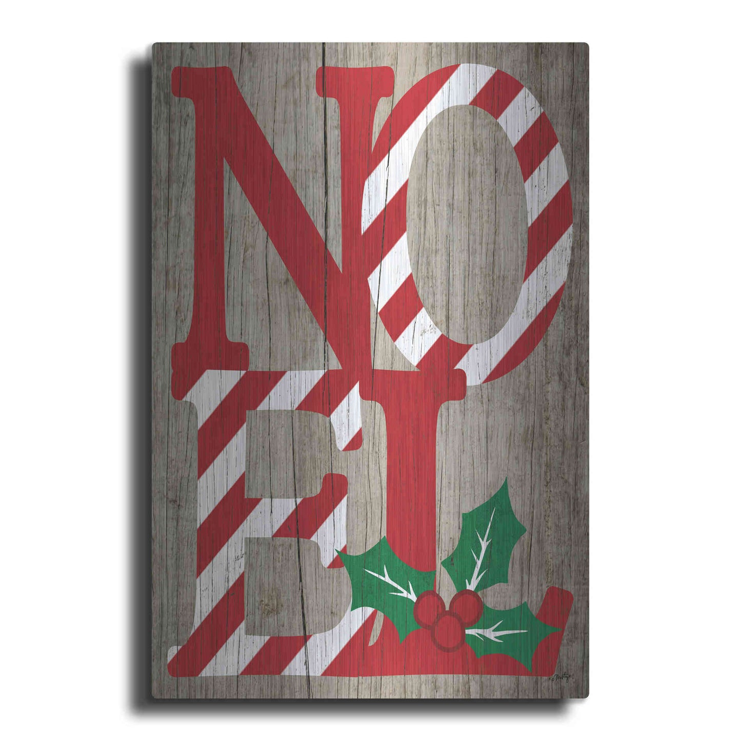 Luxe Metal Art 'Noel' by Misty Michelle, Metal Wall Art