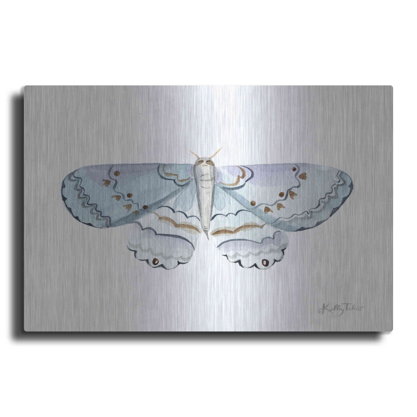Luxe Metal Art 'Take Flight I' by Kelley Talent, Metal Wall Art