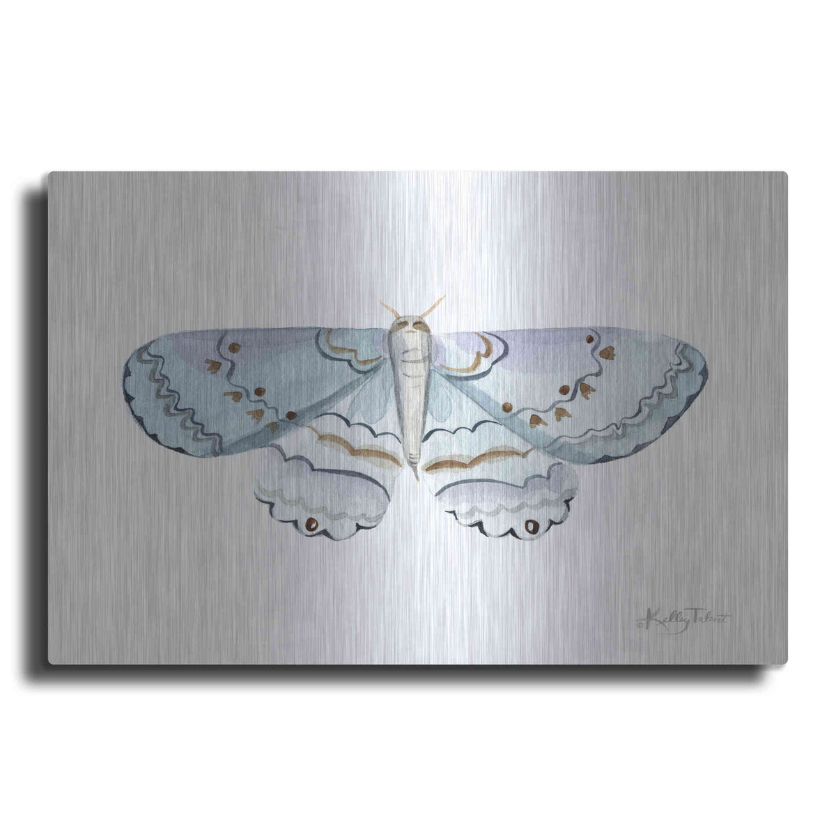 Luxe Metal Art 'Take Flight I' by Kelley Talent, Metal Wall Art