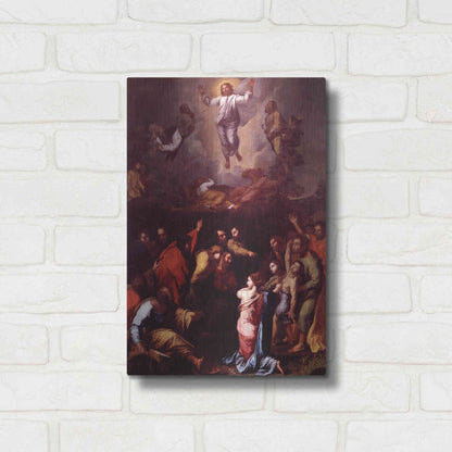 Luxe Metal Art 'The Transfiguration' by Raphael, Metal Wall Art,12x16