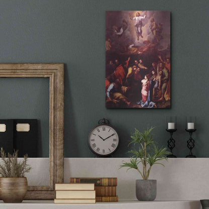 Luxe Metal Art 'The Transfiguration' by Raphael, Metal Wall Art,12x16
