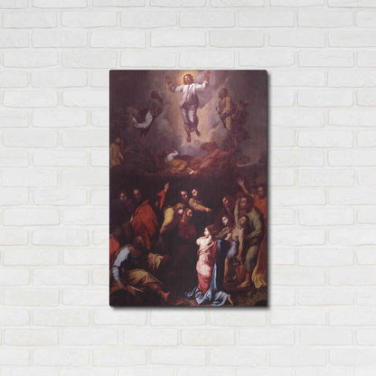 Luxe Metal Art 'The Transfiguration' by Raphael, Metal Wall Art,24x36