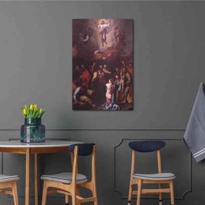 Luxe Metal Art 'The Transfiguration' by Raphael, Metal Wall Art,24x36