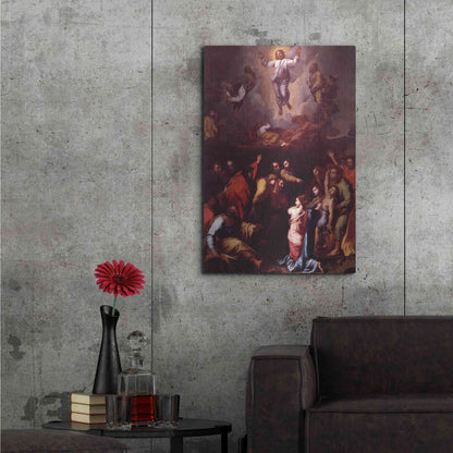 Luxe Metal Art 'The Transfiguration' by Raphael, Metal Wall Art,24x36