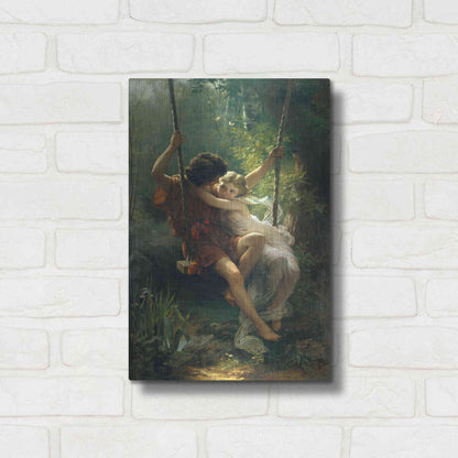 Luxe Metal Art 'Springtime' by Pierre Auguste Cot, Metal Wall Art,12x16