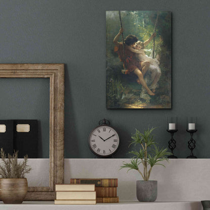 Luxe Metal Art 'Springtime' by Pierre Auguste Cot, Metal Wall Art,12x16