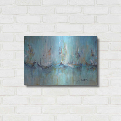 Luxe Metal Art 'Altamar' by Leticia Herrera, Metal Wall Art,24x16