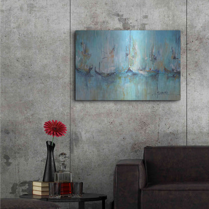 Luxe Metal Art 'Altamar' by Leticia Herrera, Metal Wall Art,36x24