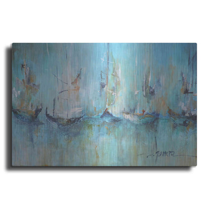 Luxe Metal Art 'Altamar' by Leticia Herrera, Metal Wall Art