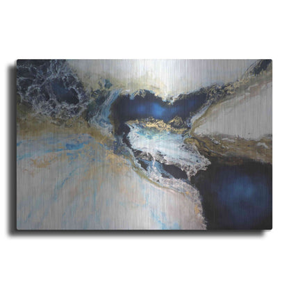 Luxe Metal Art 'Los Mares' by Leticia Herrera, Metal Wall Art
