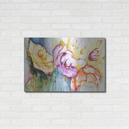 Luxe Metal Art 'Preferidas III' by Leticia Herrera, Metal Wall Art,36x24