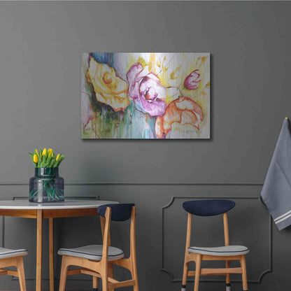 Luxe Metal Art 'Preferidas III' by Leticia Herrera, Metal Wall Art,36x24