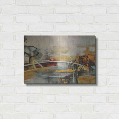 Luxe Metal Art 'Composicion I' by Gabriela Villarreal, Metal Wall Art,24x16