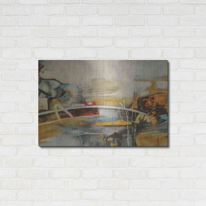 Luxe Metal Art 'Composicion I' by Gabriela Villarreal, Metal Wall Art,36x24