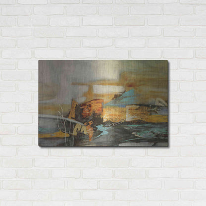 Luxe Metal Art 'Composicion II' by Gabriela Villarreal, Metal Wall Art,36x24