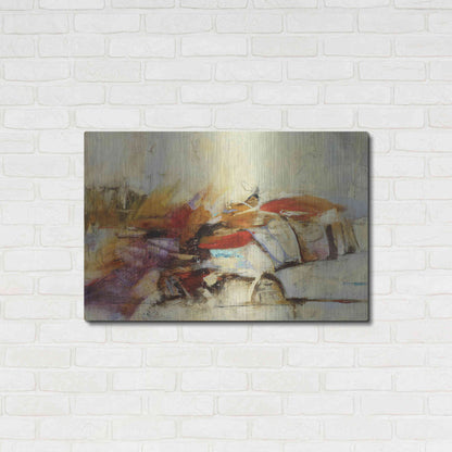 Luxe Metal Art 'Feteen I' by Gabriela Villarreal, Metal Wall Art,36x24