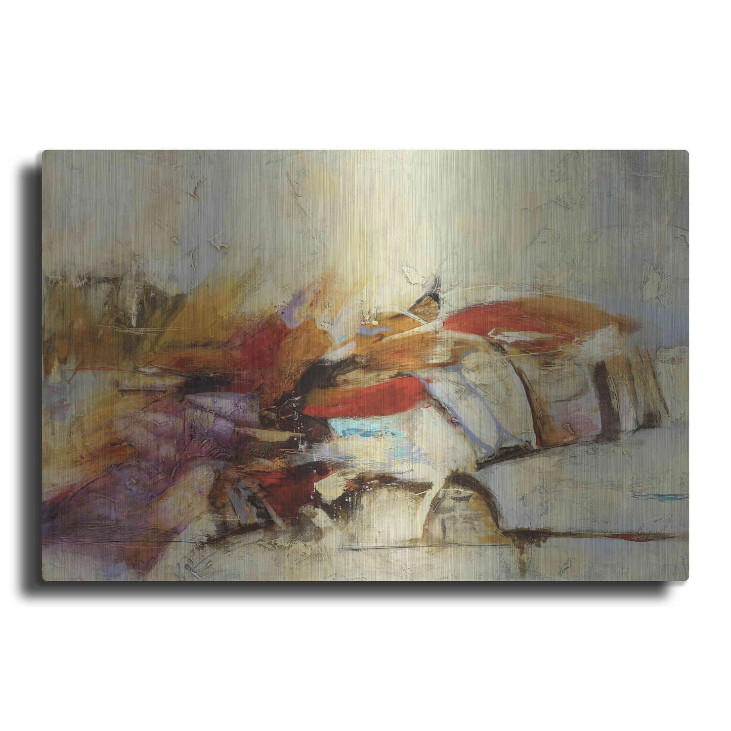 Luxe Metal Art 'Feteen I' by Gabriela Villarreal, Metal Wall Art