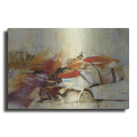 Luxe Metal Art 'Feteen I' by Gabriela Villarreal, Metal Wall Art