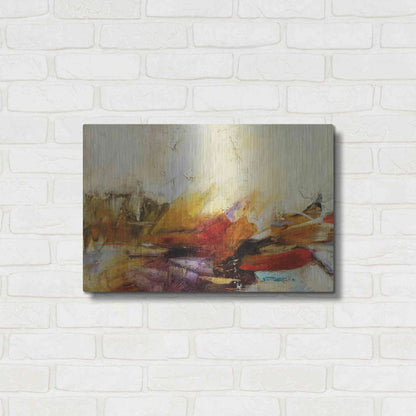 Luxe Metal Art 'Feteen II' by Gabriela Villarreal, Metal Wall Art,24x16