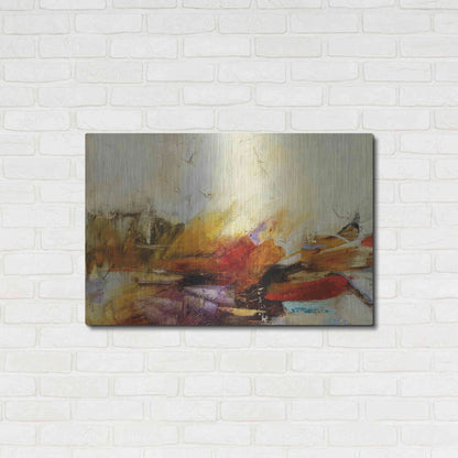 Luxe Metal Art 'Feteen II' by Gabriela Villarreal, Metal Wall Art,36x24