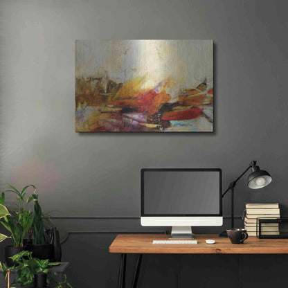 Luxe Metal Art 'Feteen II' by Gabriela Villarreal, Metal Wall Art,36x24