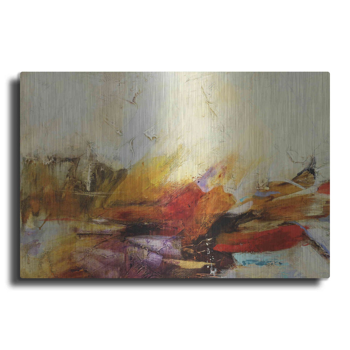 Luxe Metal Art 'Feteen II' by Gabriela Villarreal, Metal Wall Art