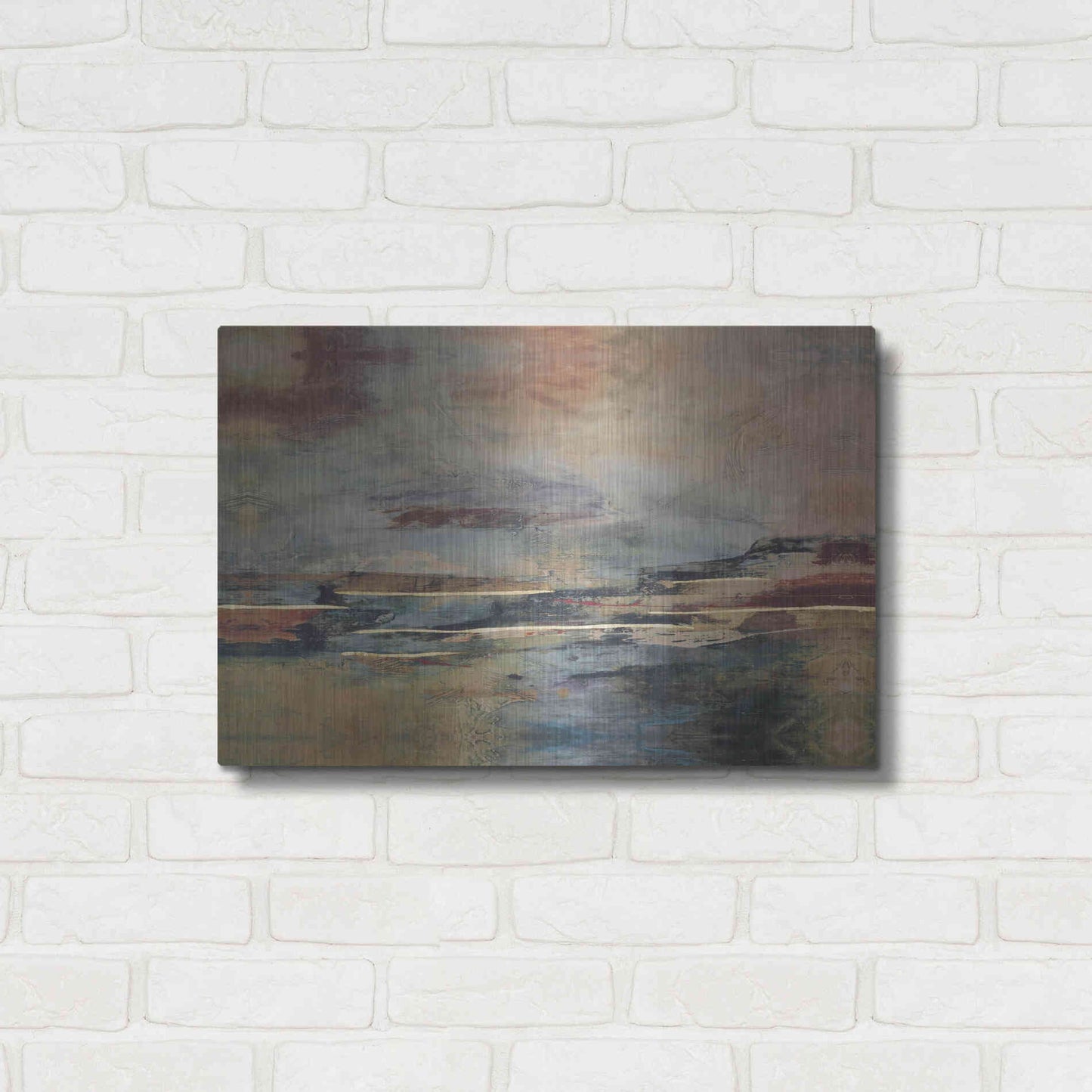 Luxe Metal Art 'Orgullo' by Gabriela Villarreal, Metal Wall Art,24x16