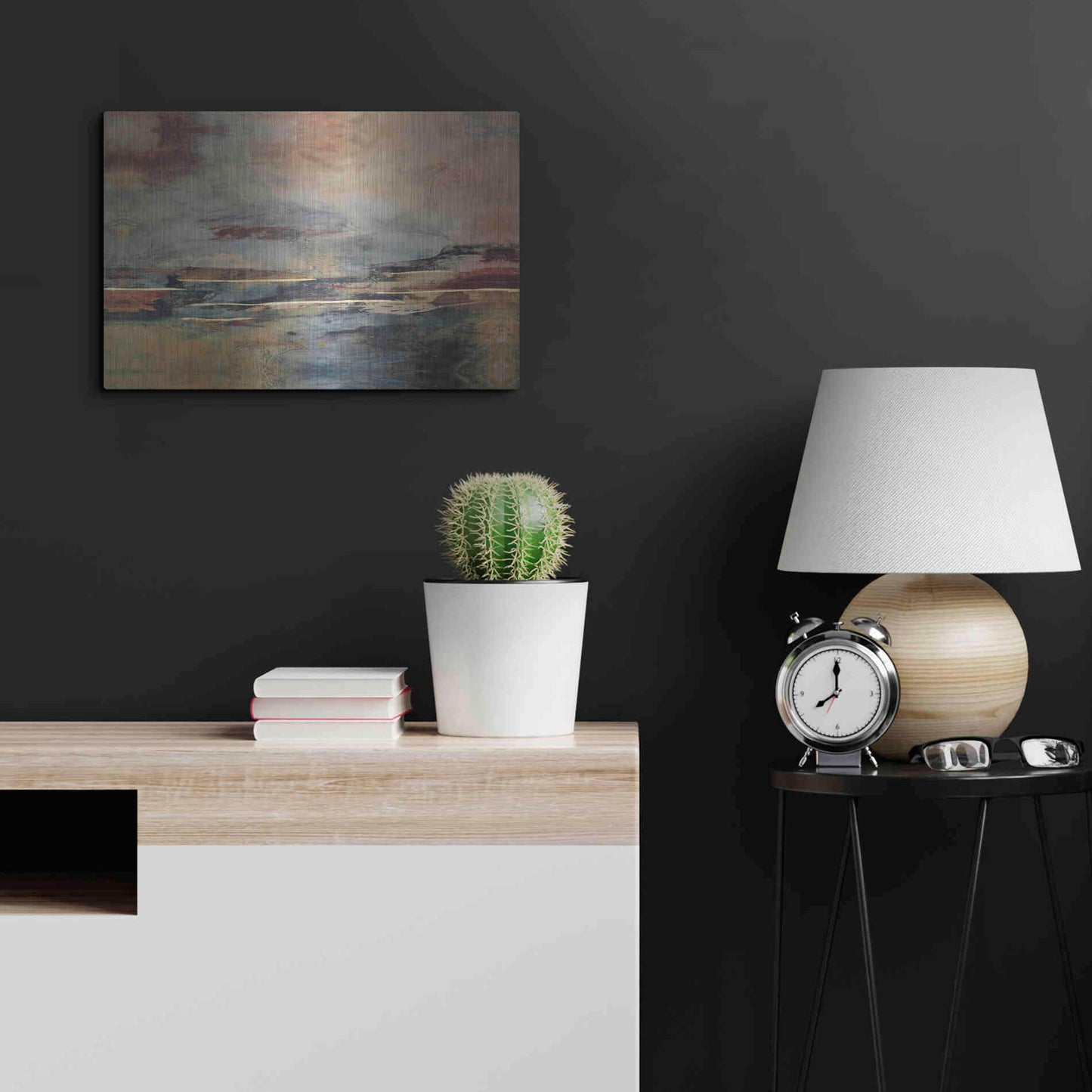 Luxe Metal Art 'Orgullo' by Gabriela Villarreal, Metal Wall Art,24x16