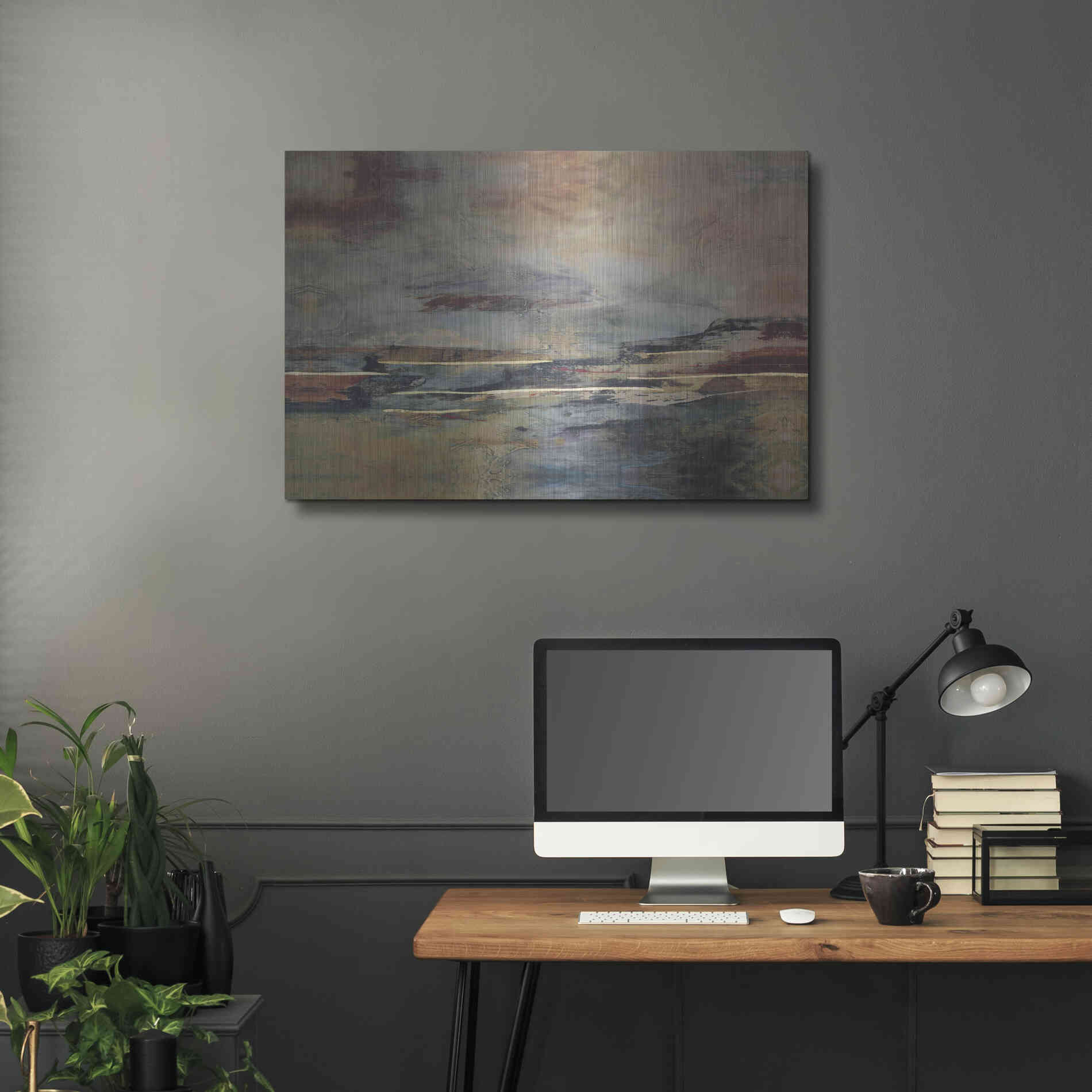 Luxe Metal Art 'Orgullo' by Gabriela Villarreal, Metal Wall Art,36x24