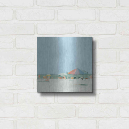 Luxe Metal Art 'Summer Palette II' by Emma Scarvey, Metal Wall Art,12x12