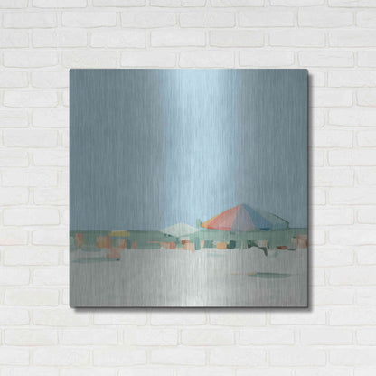 Luxe Metal Art 'Summer Palette II' by Emma Scarvey, Metal Wall Art,36x36