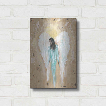 Luxe Metal Art 'Safe Haven I' by Jade Reynolds, Metal Wall Art,12x16