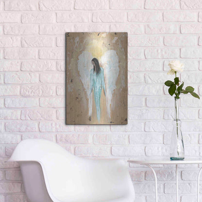 Luxe Metal Art 'Safe Haven I' by Jade Reynolds, Metal Wall Art,16x24