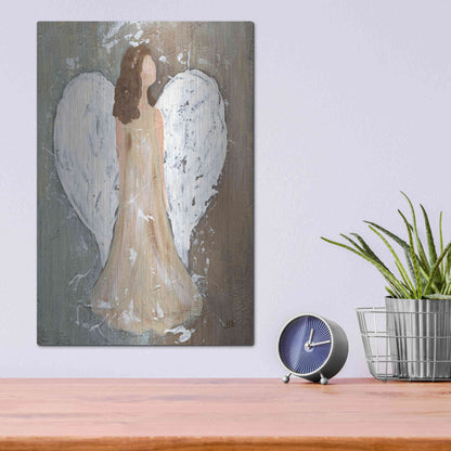 Luxe Metal Art 'Safe Haven II' by Jade Reynolds, Metal Wall Art,12x16