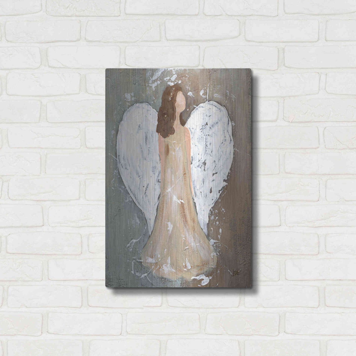 Luxe Metal Art 'Safe Haven II' by Jade Reynolds, Metal Wall Art,16x24