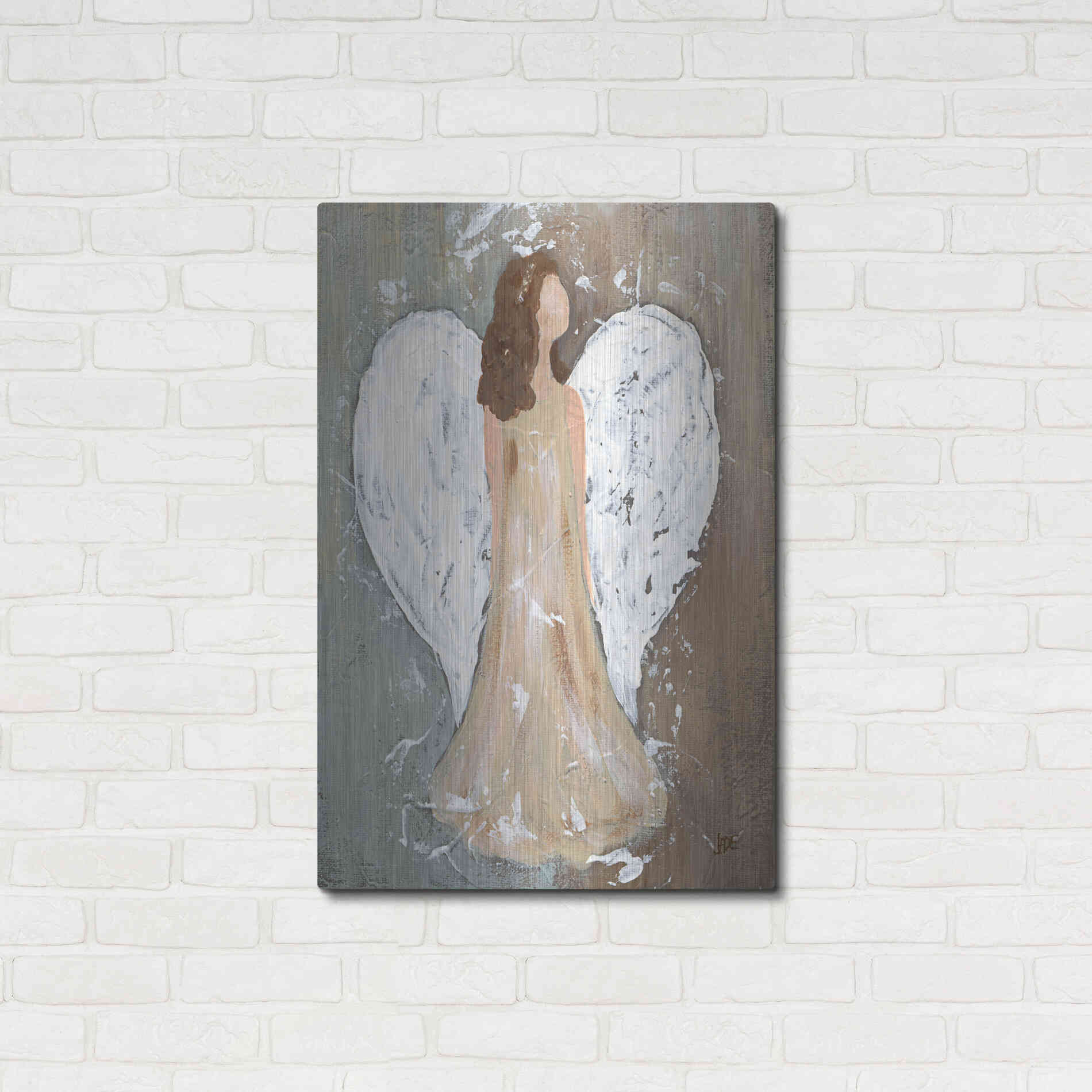 Luxe Metal Art 'Safe Haven II' by Jade Reynolds, Metal Wall Art,24x36