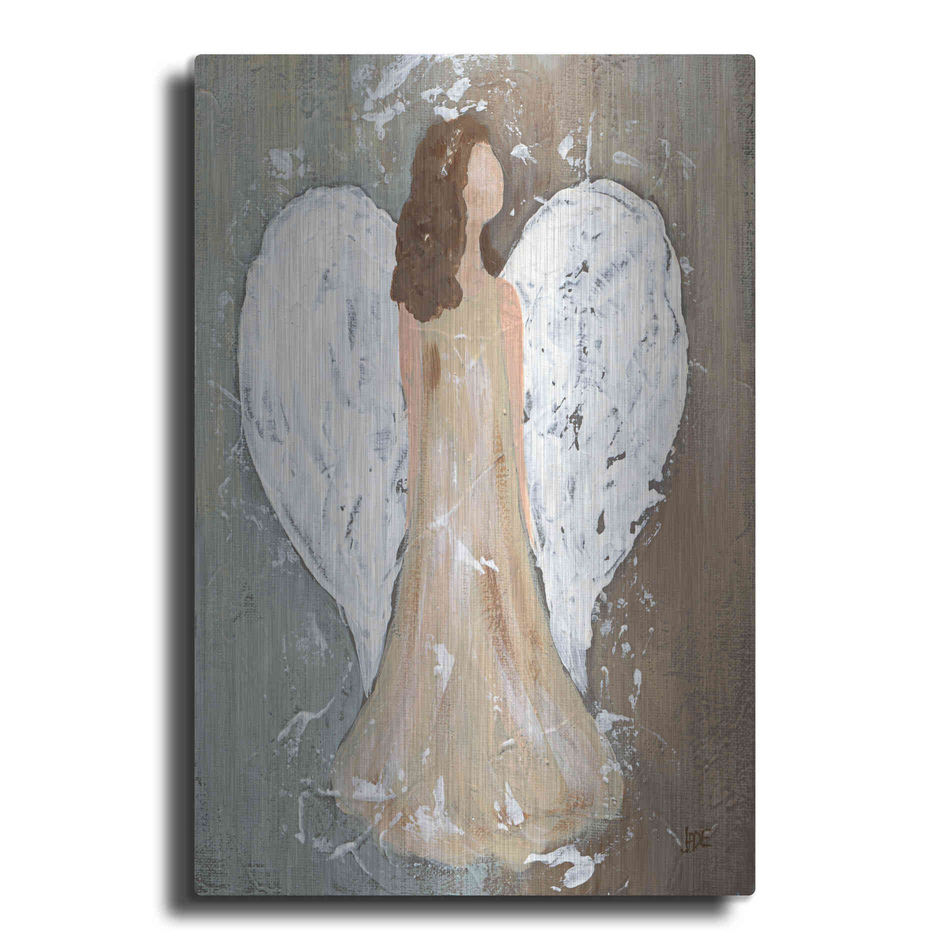 Luxe Metal Art 'Safe Haven II' by Jade Reynolds, Metal Wall Art