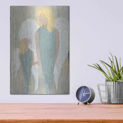 Luxe Metal Art 'Safe Haven III' by Jade Reynolds, Metal Wall Art,12x16