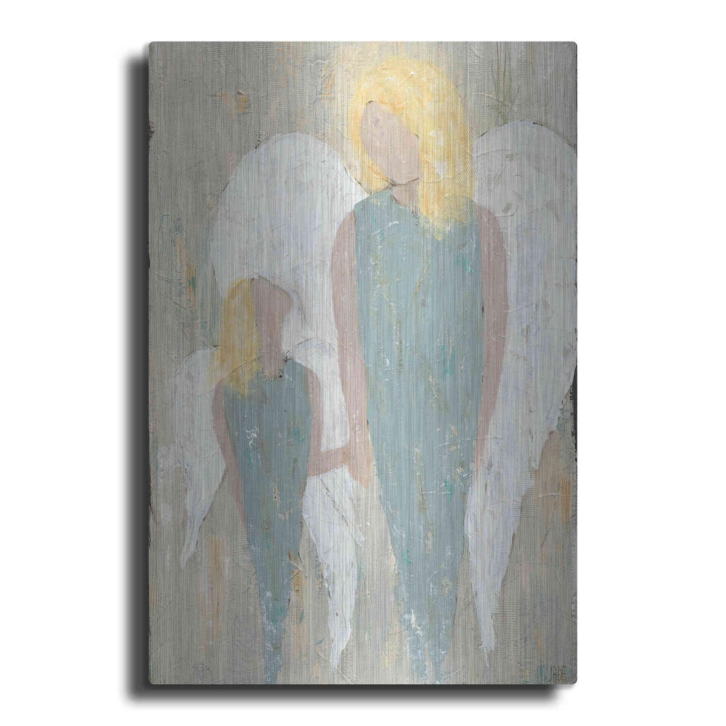 Luxe Metal Art 'Safe Haven III' by Jade Reynolds, Metal Wall Art